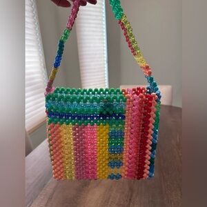 Susan Alexandra New York The Beautiful Bag - Multicolored Beaded Unique Style